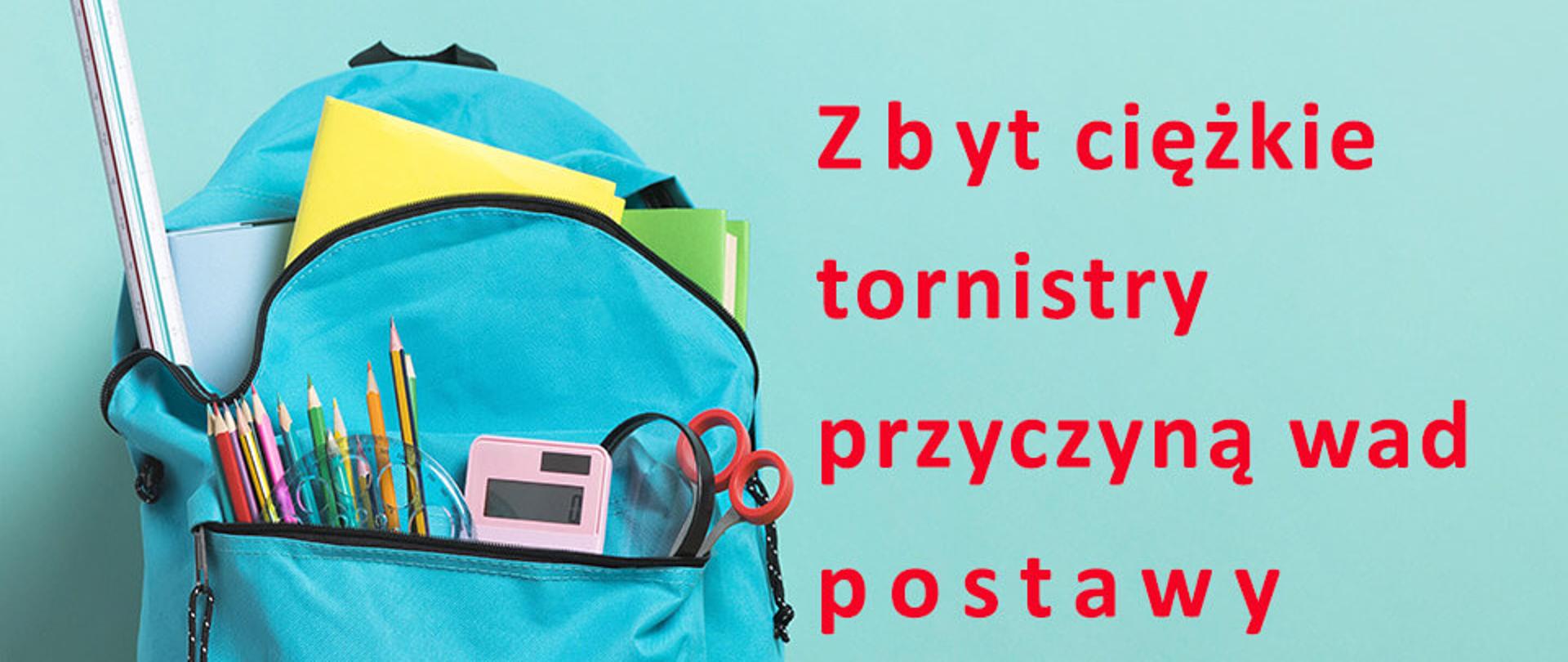 tornister szkolny ucznia