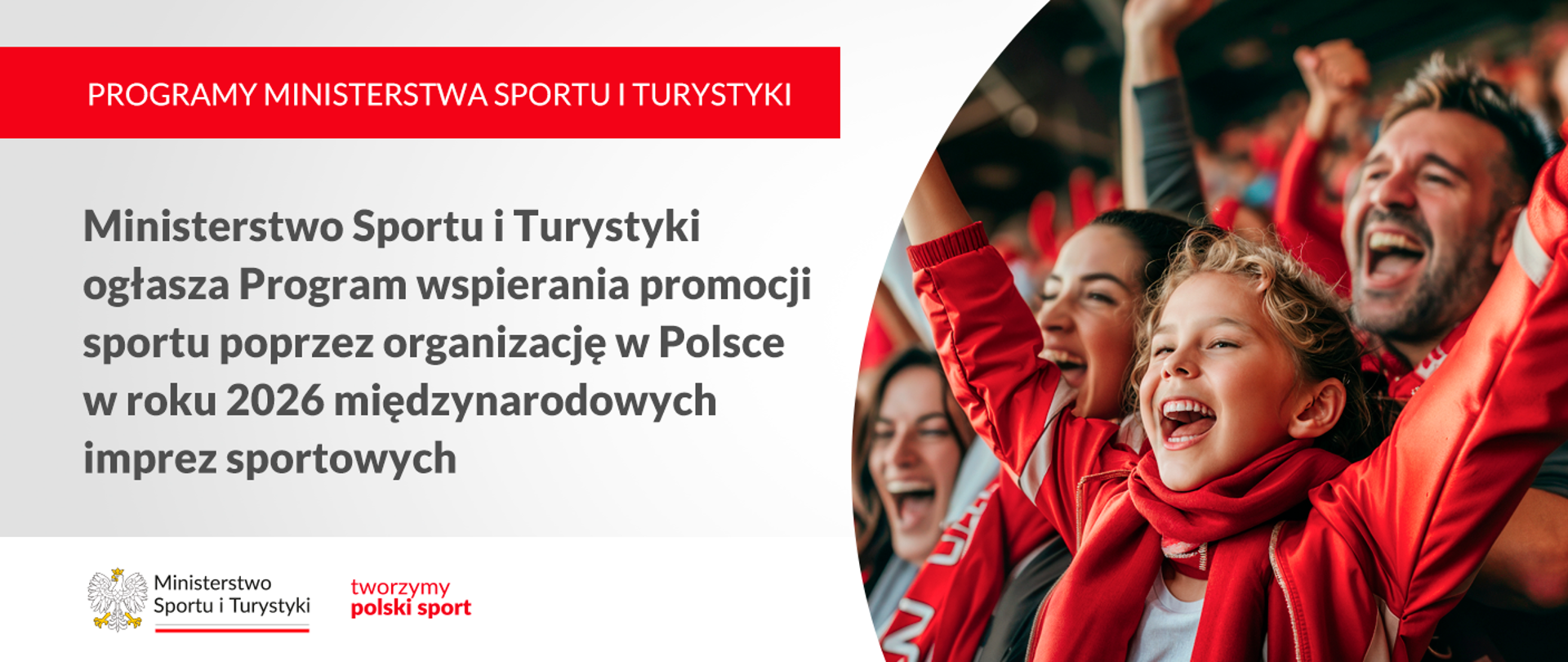 Program wspierania promocji sportu poprzez organizację w Polsce w roku 2026 międzynarodowych imprez sportowych