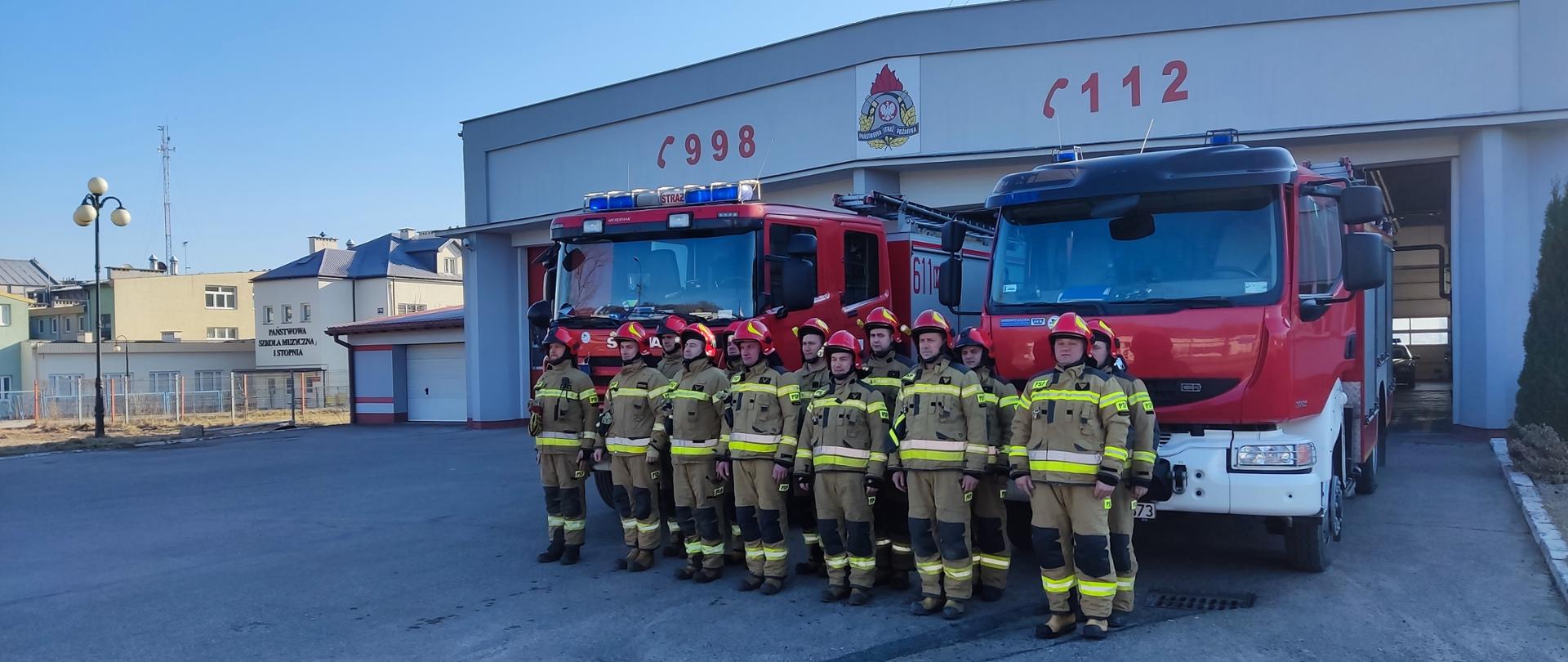 Minuta ciszy dla poległych strażaków z Ukrainy