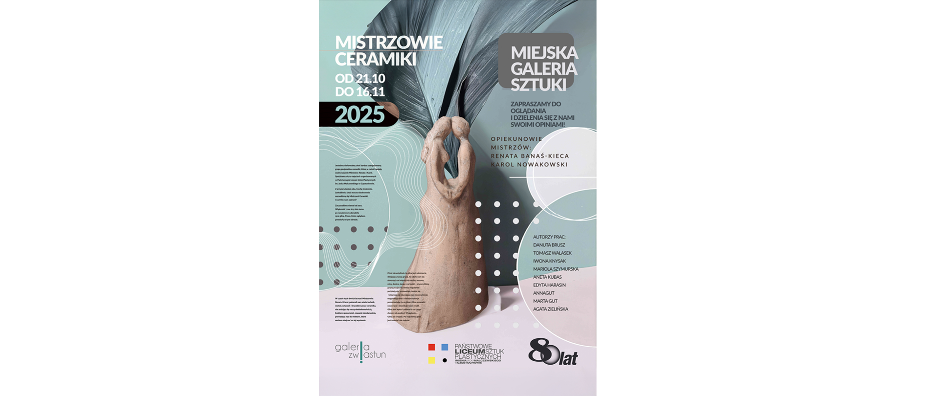 Mistrzowie ceramiki 80lat PLASTYKA