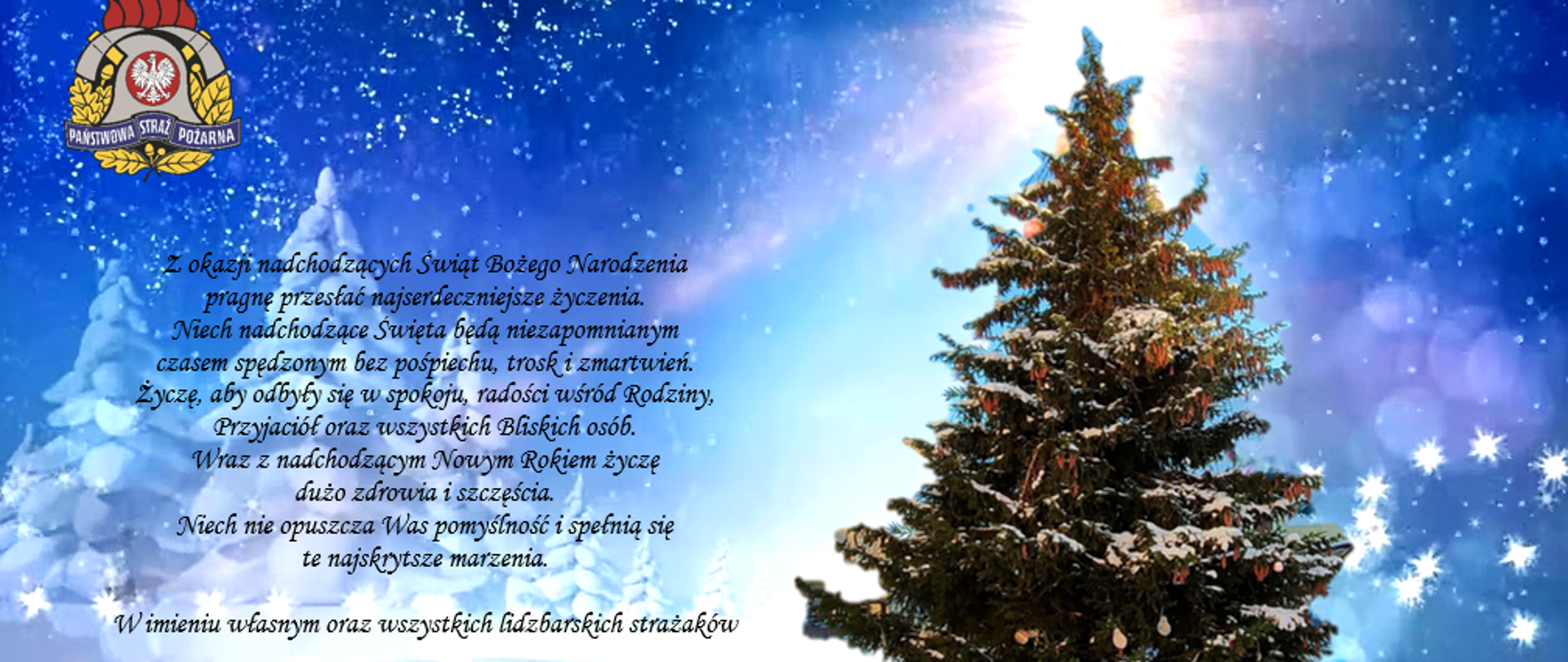 Życzenia Komendanta Powiatowego PSP