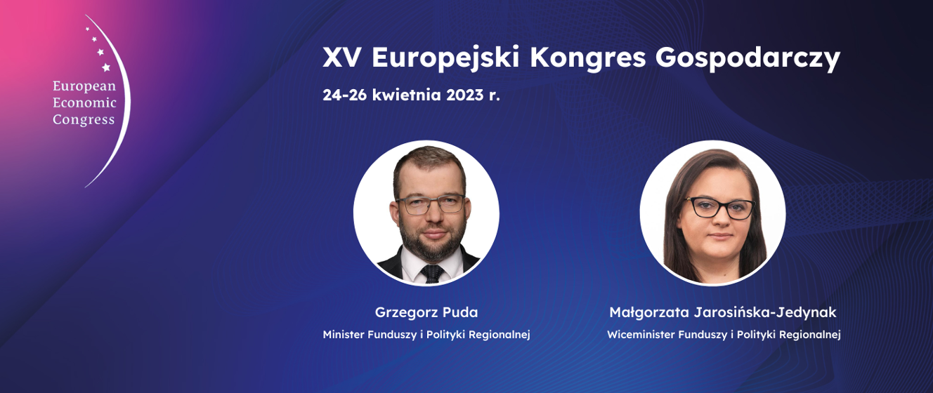 Kierownictwo Ministerstwa Funduszy i Polityki Regionalnej na EKG w