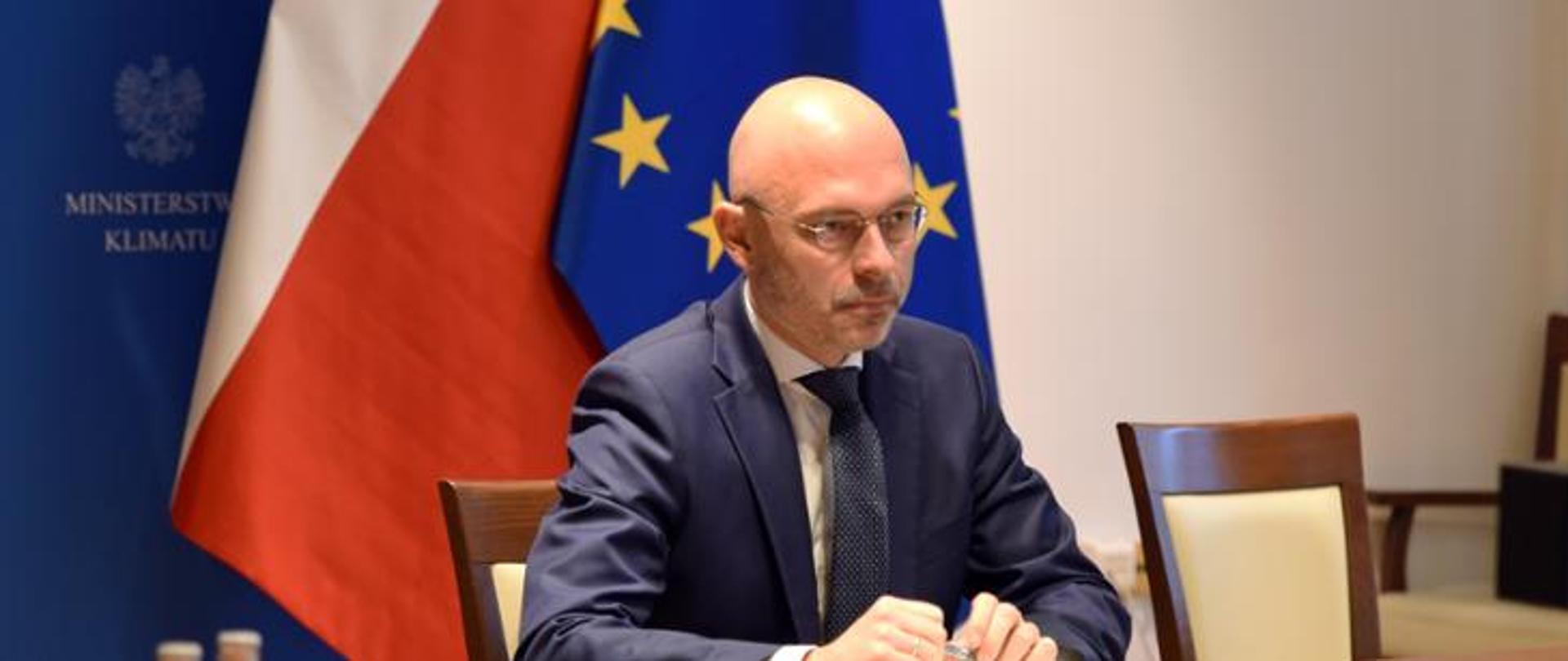 Minister klimatu i środowiska Michał Kurtyka