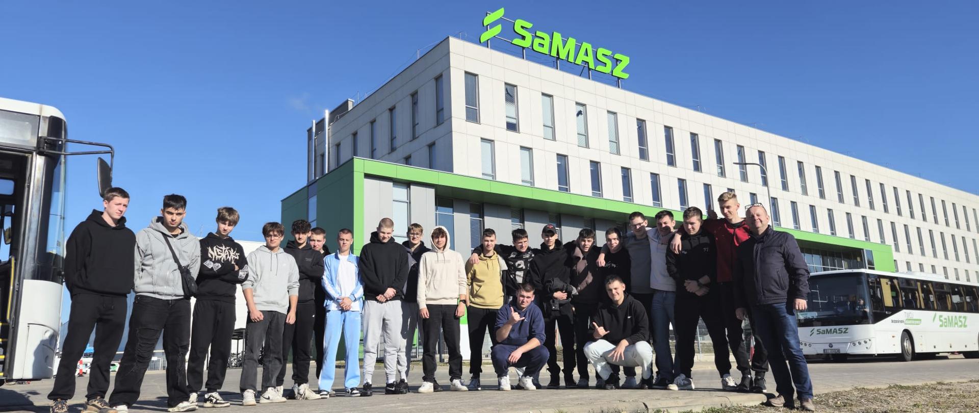 Wycieczka szkolna Dobrocin ZSCKR w Dobrocinie