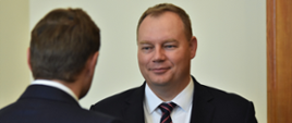 Wiceminister Tomasz Dąbrowski