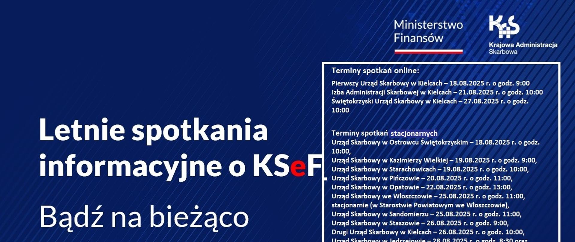 Harmonogram spotkań