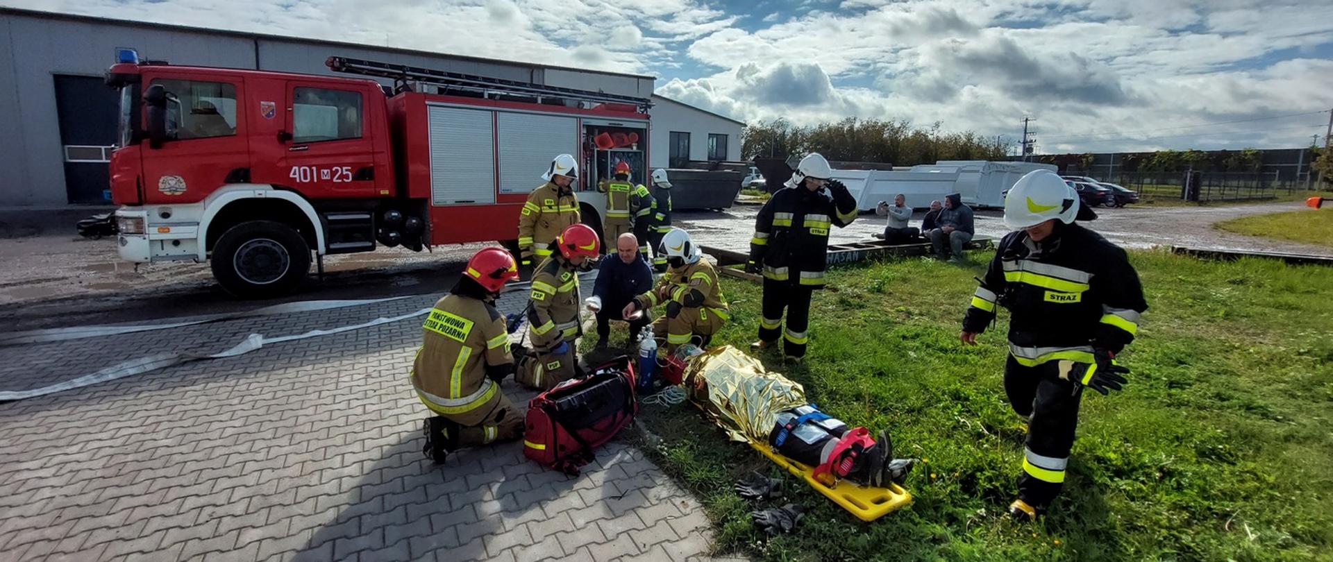 Ćwiczenia na obiekcie Produkcyjno-Magazynowym