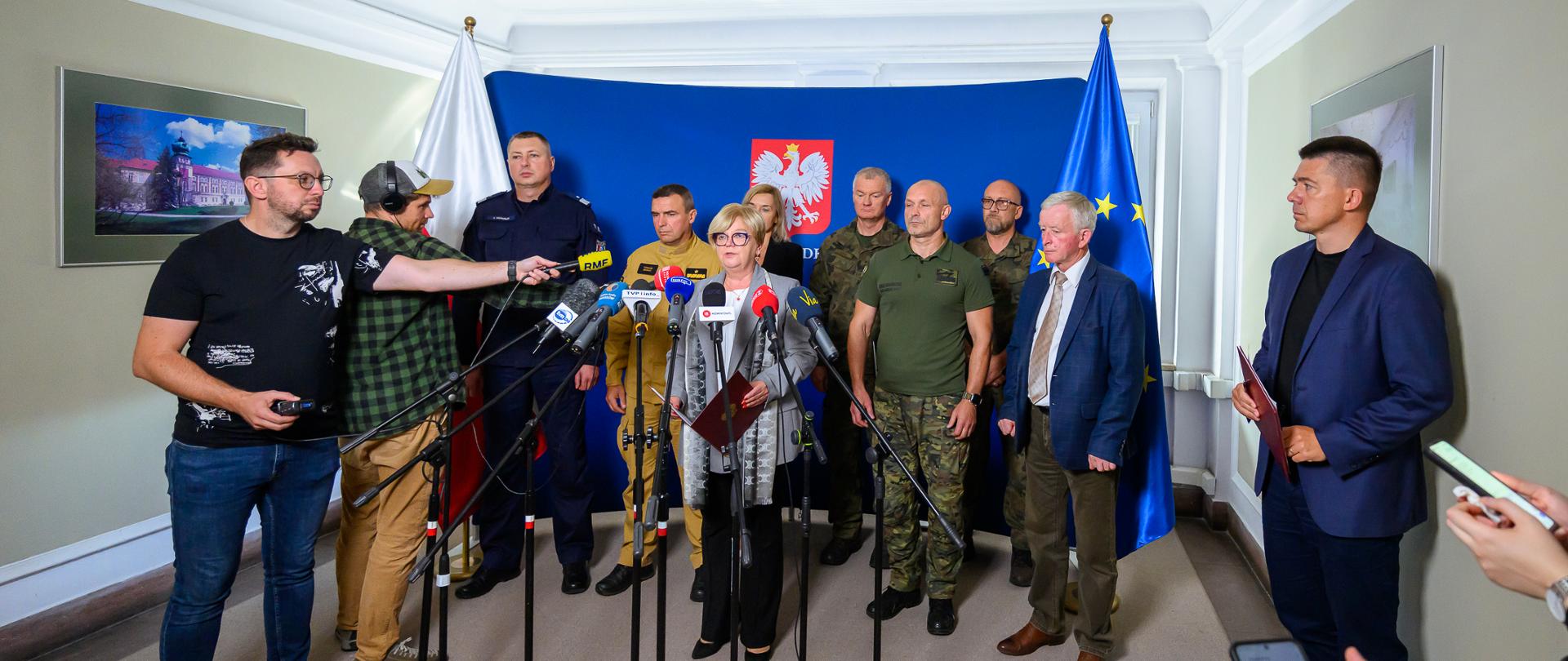 Konferencja prasowa Wojewody Podkarpackiego