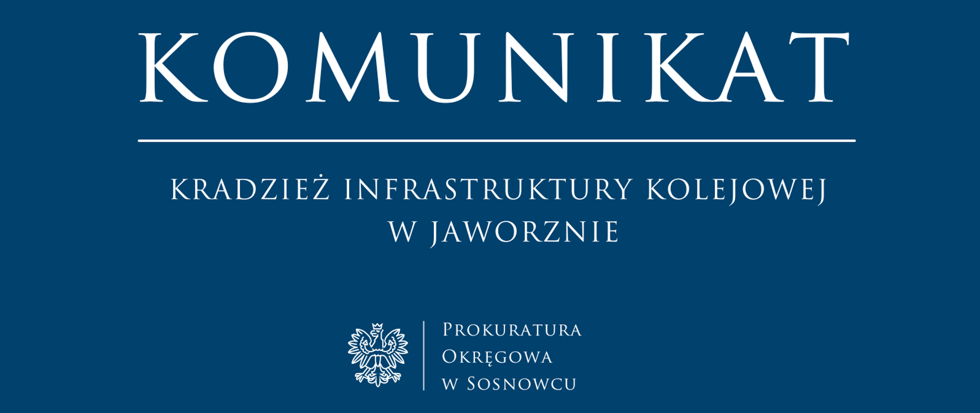 KRADZIEŻ INFRASTRUKTURY KOLEJOWEJ W JAWORZNIE. SPRAWCY ARESZTOWANI
