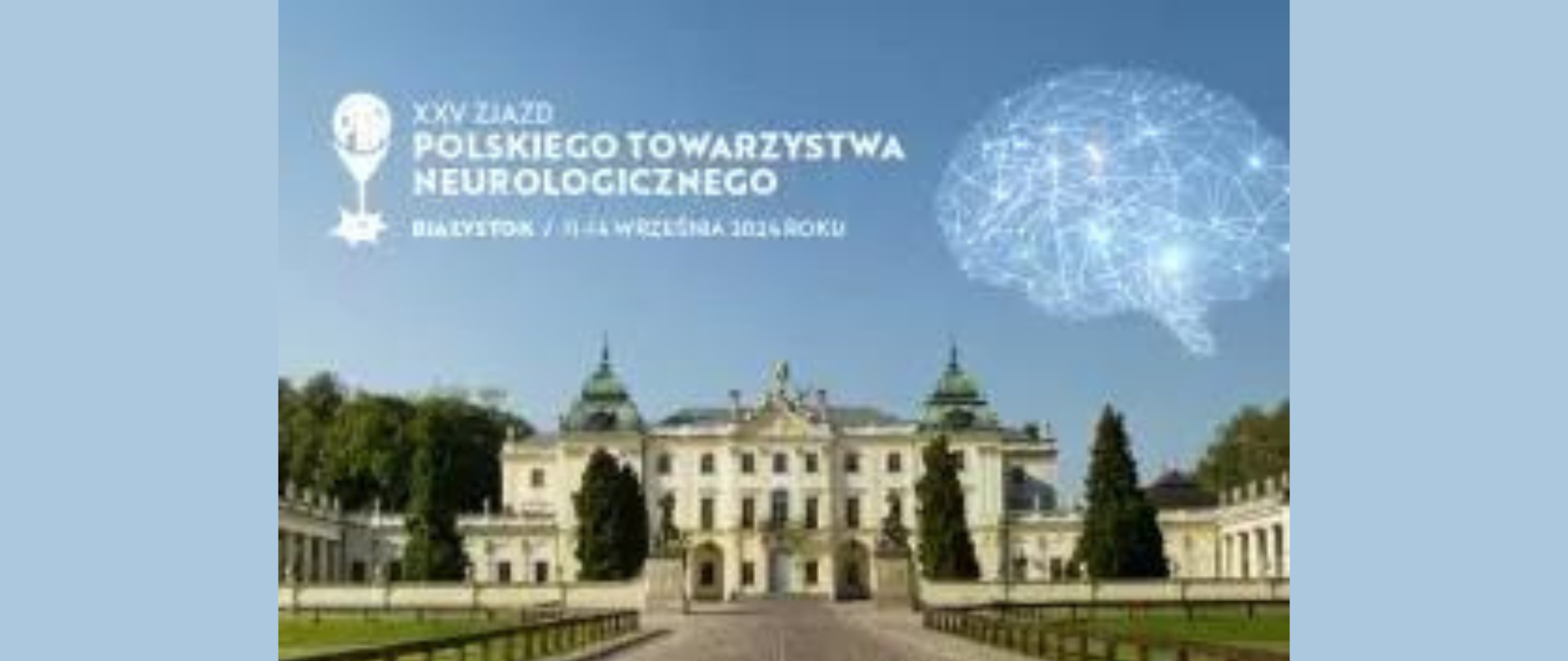 Baner XXV zjazdu Polskiego Towarzystwa Neurologicznego