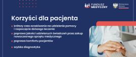 grafika - korzyści dla pacjenta