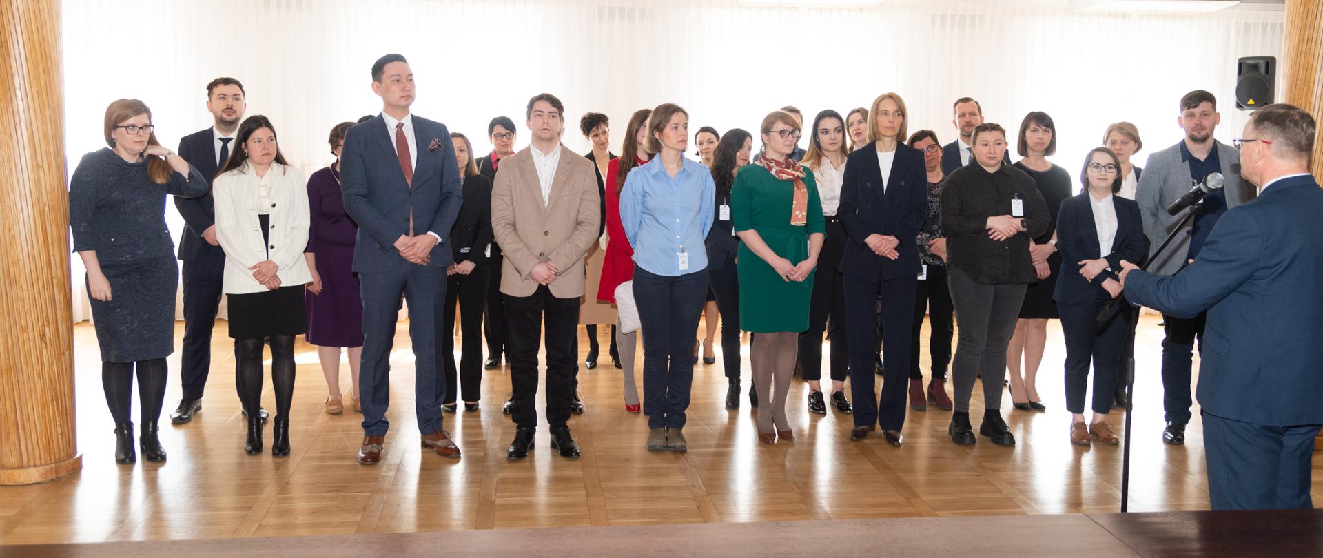 Zaprzysiężenie tłumaczy.