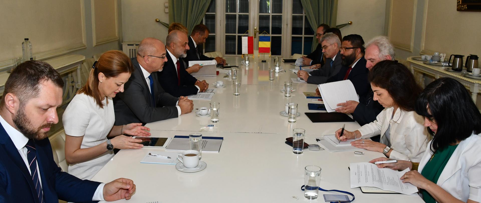 Konsultacje podsekretarza stanu w MSZ Macieja Langa w Bukareszcie