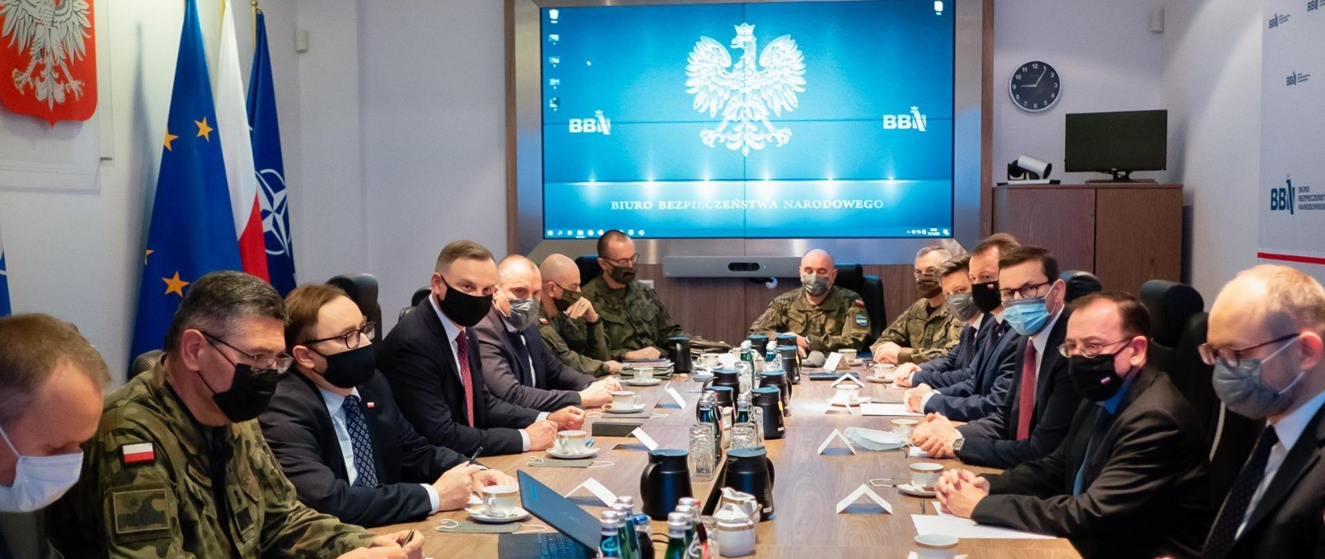 Narada w Biurze Bezpieczeństwa Narodowego.