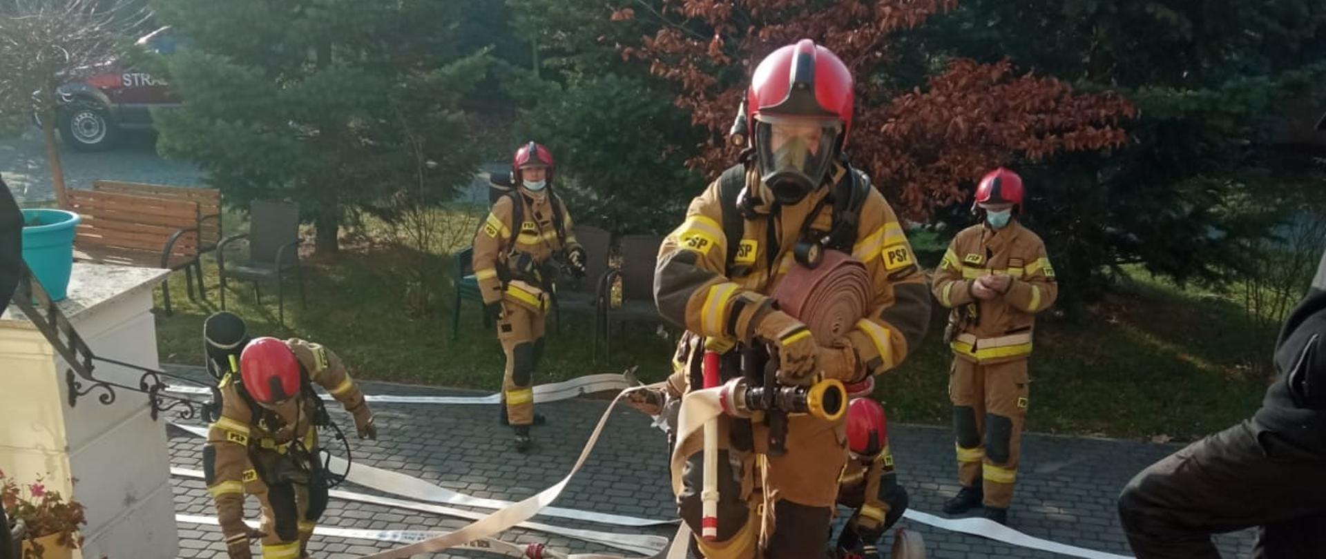 Ćwiczenia obiektowe w Domu Seniora w Zwanowicach