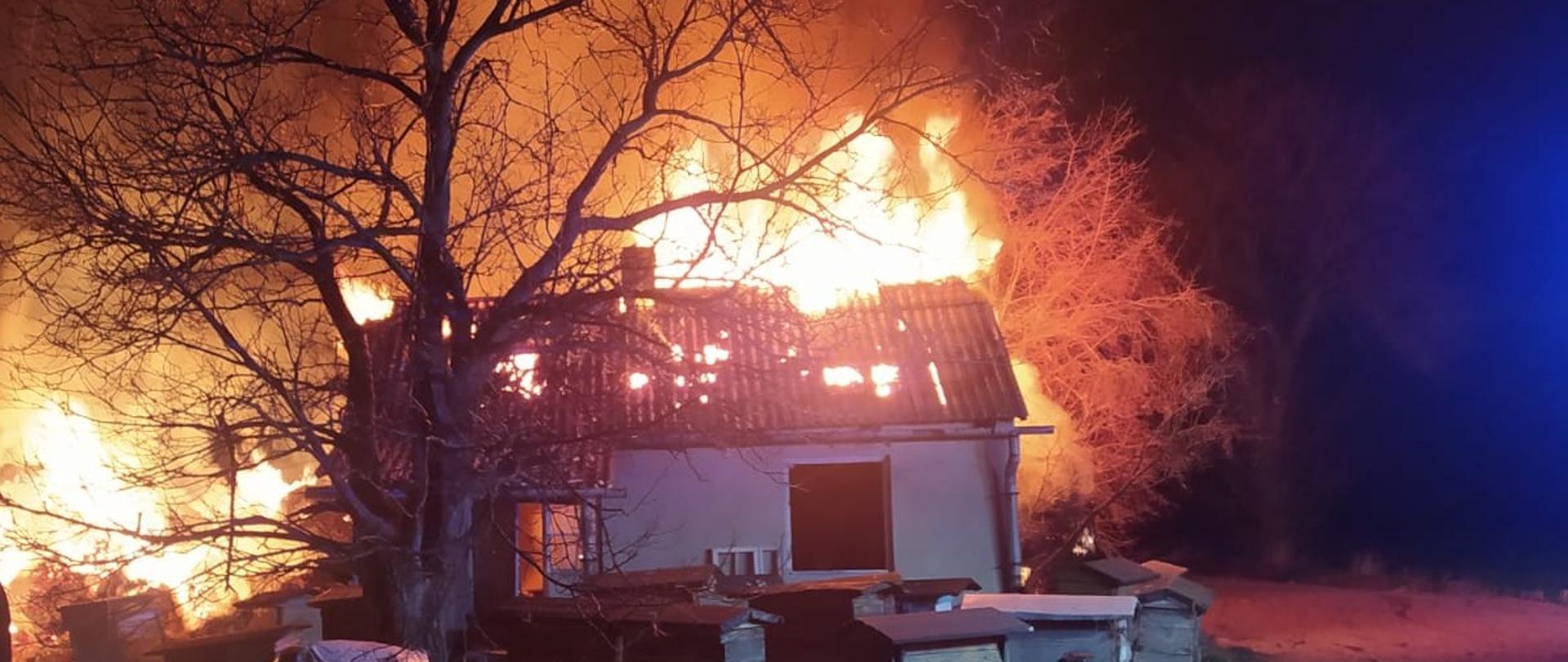 18 kwietnia Pożar w m. Osówka