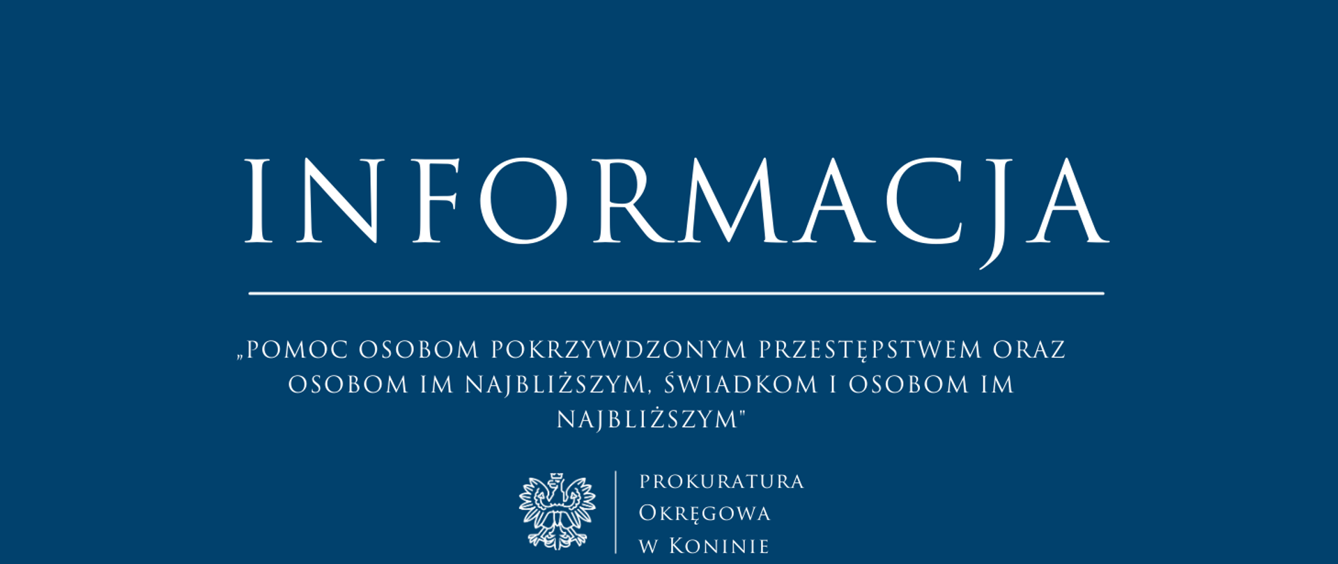 Pomoc osobom pokrzywdzonym przestępstwem