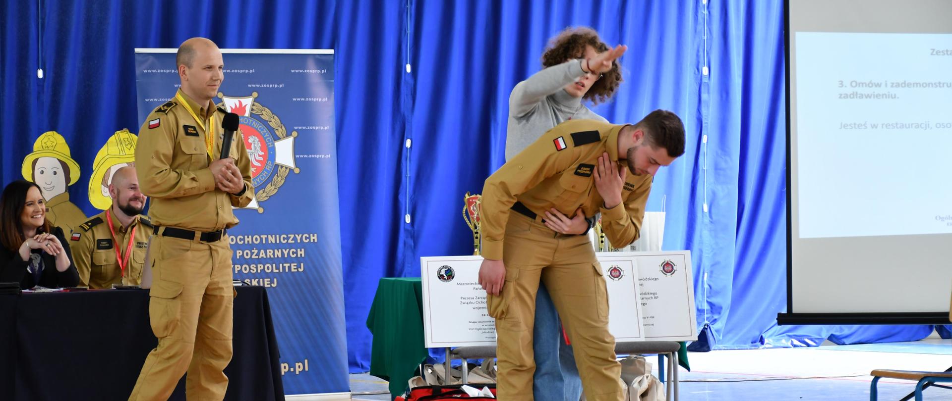 XLVI Eliminacje Wojewódzkie Ogólnopolskiego Turnieju Wiedzy Pożarniczej „Młodzież Zapobiega Pożarom”.