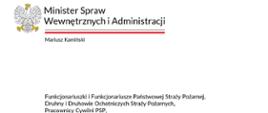 Życzenia Świąteczne Ministra Spraw Wewnętrznych i Administracji