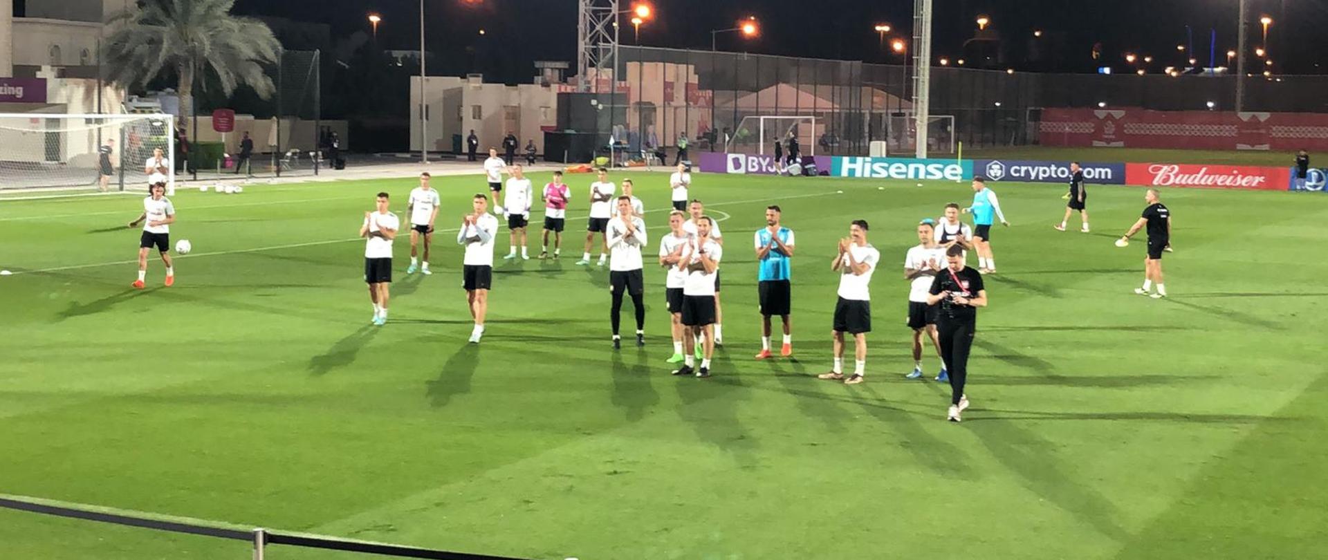 trening polskiej reprezentacji