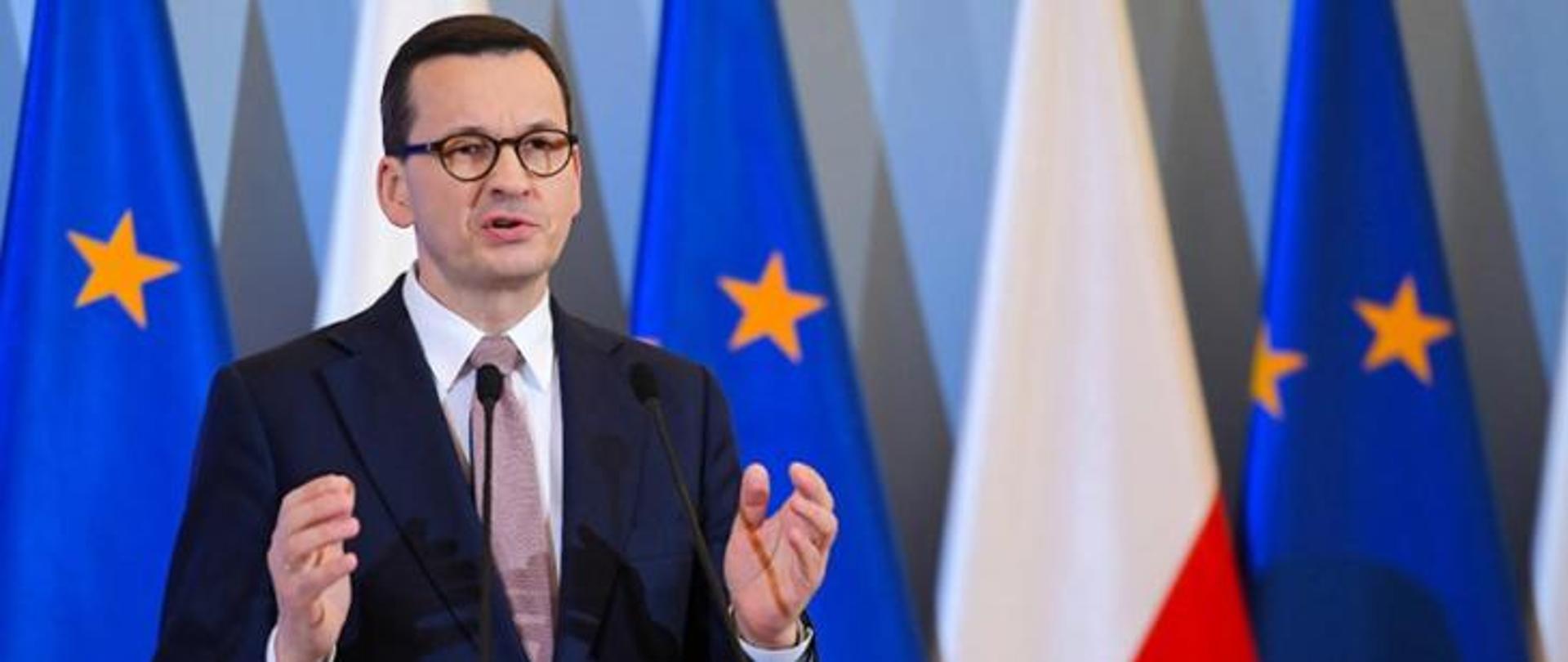 Premier RP Mateusz Morawiecki