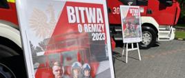 Plakat akcji Bitwa o remizy 2023
