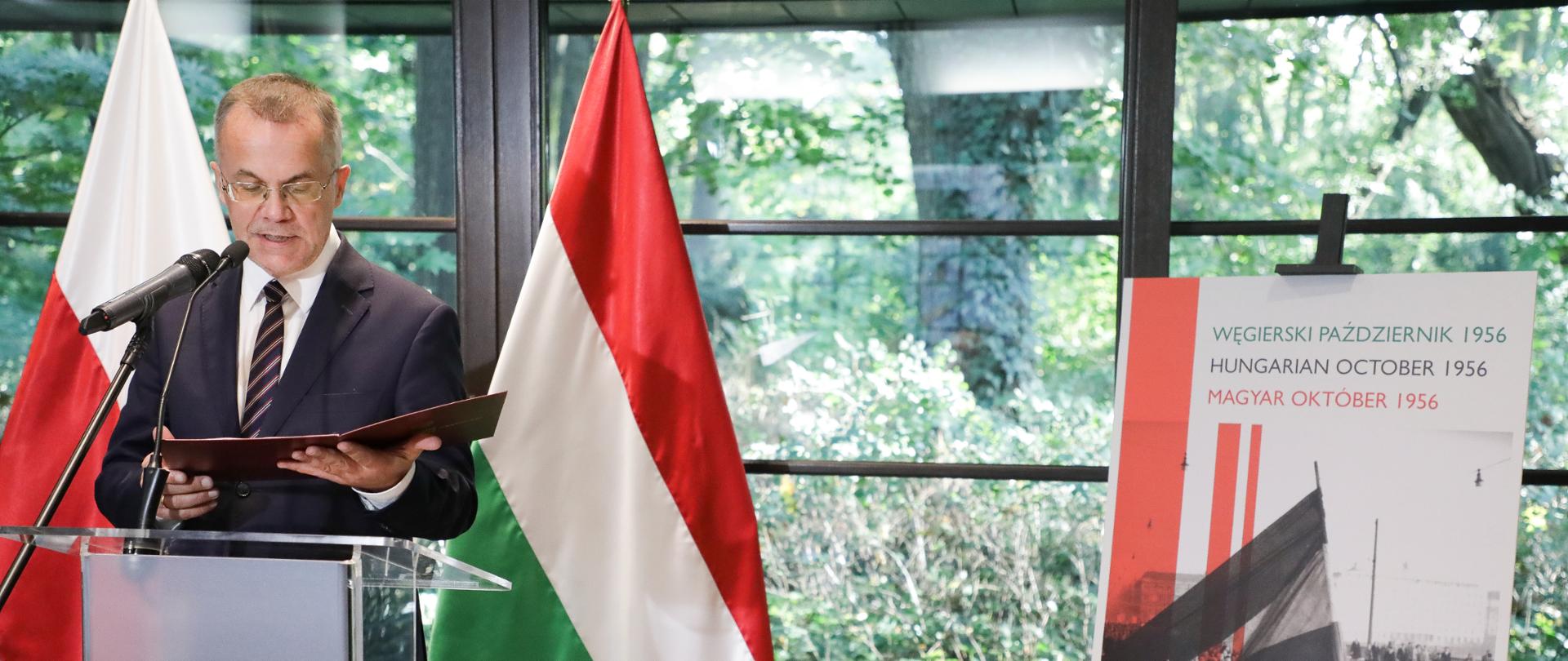 „Węgierski październik 1956” - wystawa plenerowa w Muzeum Łazienki Królewskie, fot. Danuta Matloch