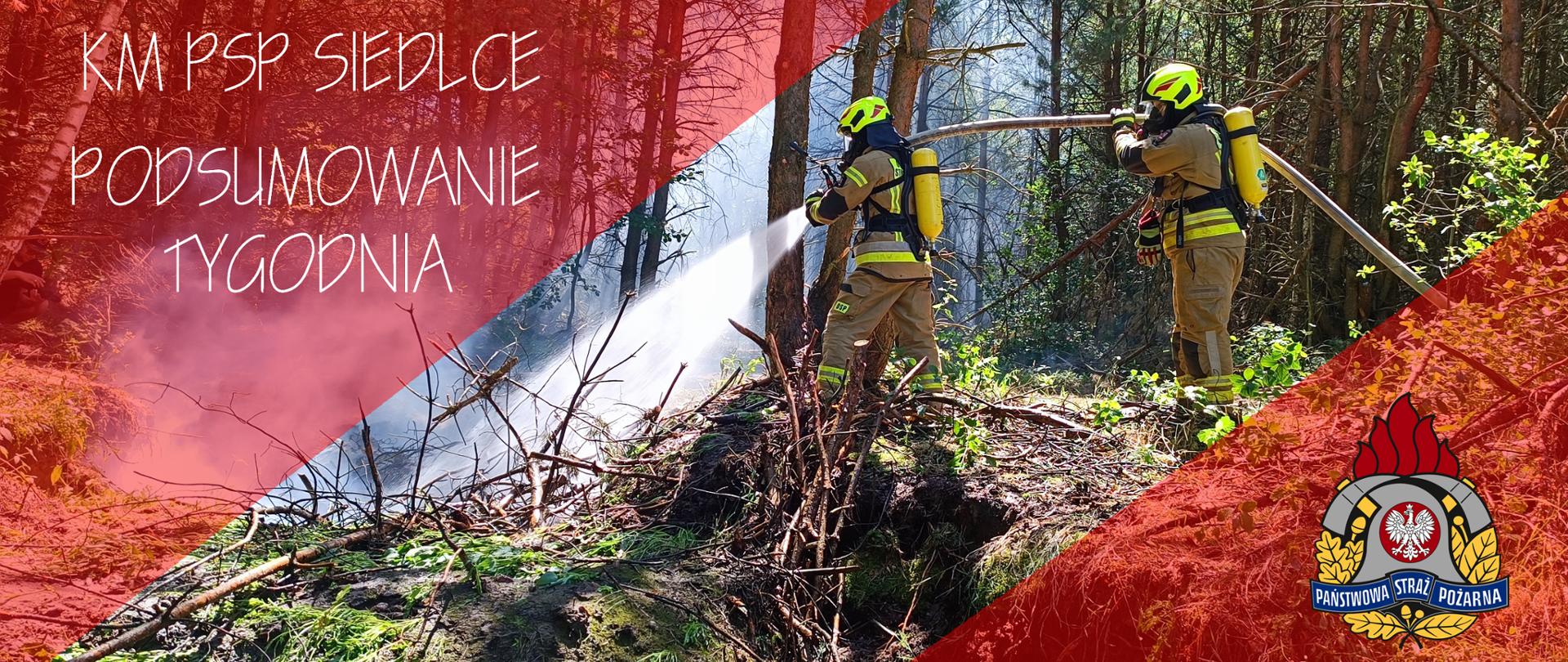 Podsumowanie Tygodnia - Komenda Miejska Państwowej Straży Pożarnej w Siedlcach 