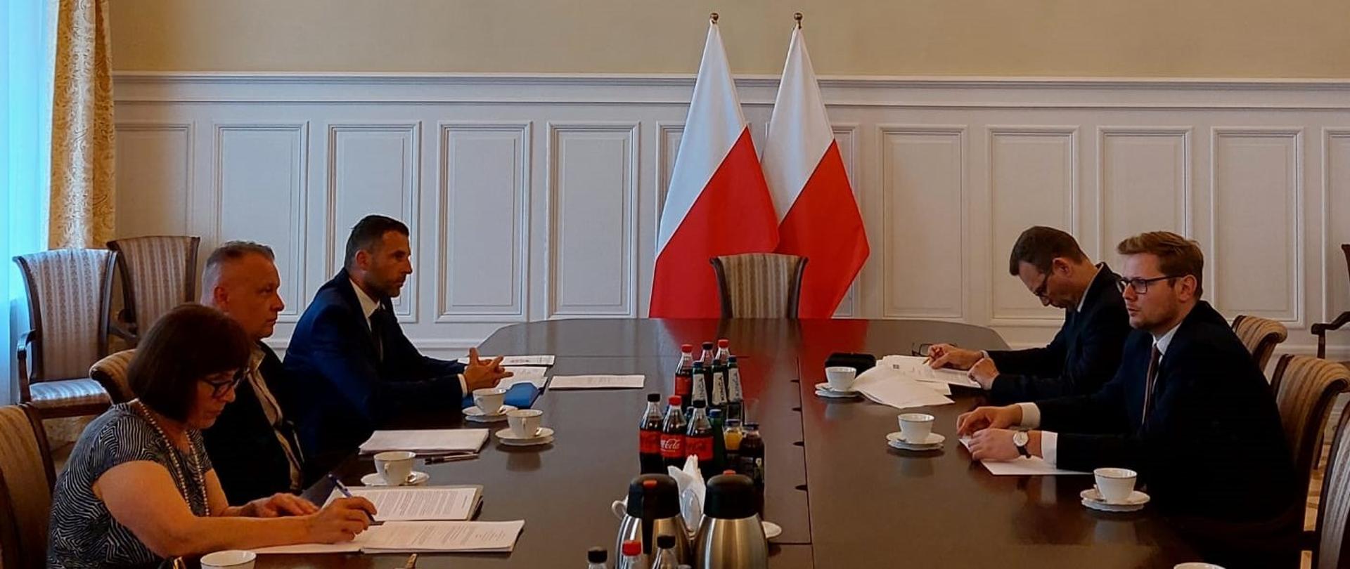 
Spotkanie ministra Michała Wosia z prezydium Krajowej Radą Kuratorów
