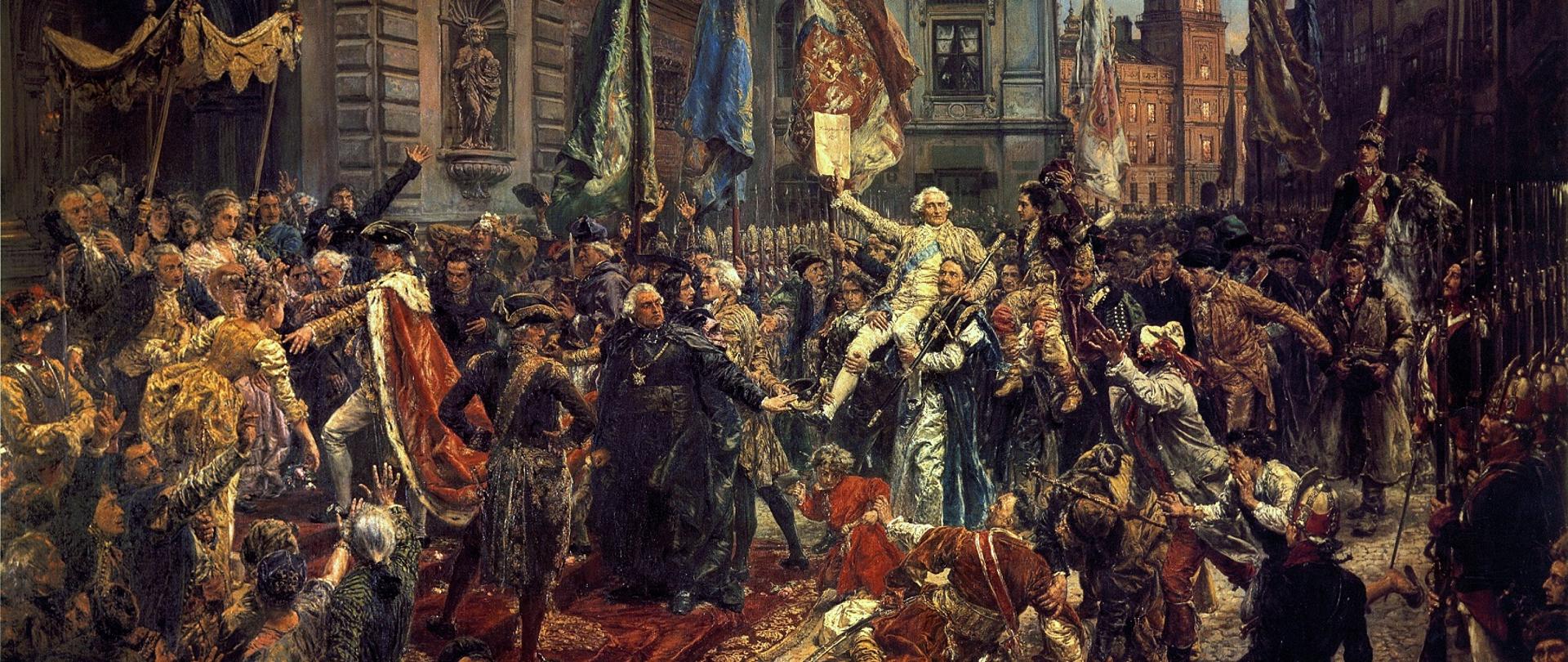 Konstytucja 3 Maja – obraz Jana Matejki (1838–1893)