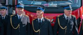 Pożegnanie strażaków odchodzących na zaopatrzenie emerytalne