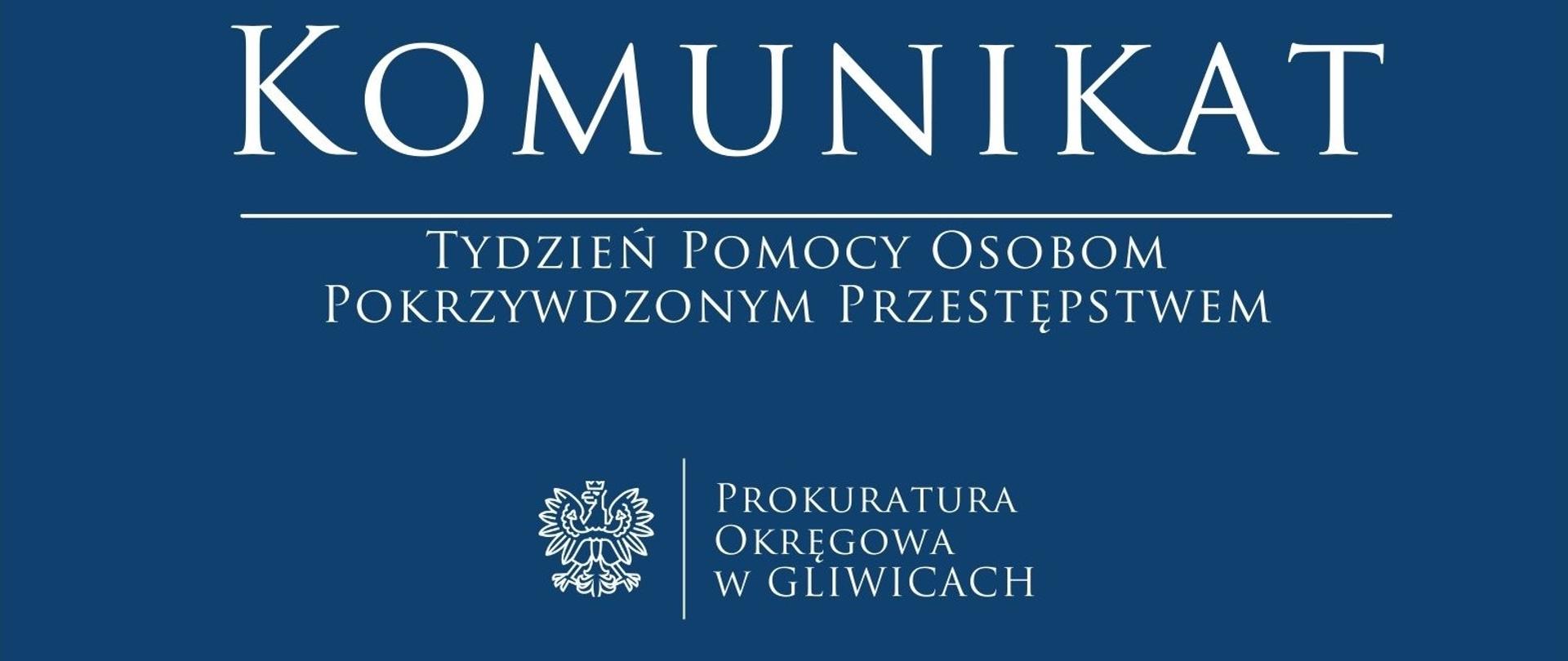 Tydzień Pomocy Osobom Pokrzywdzonym Przestępstwem