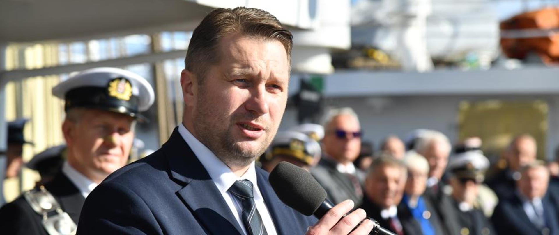 Inauguracja Roku Akademickiego 2021/2022 na Uniwersytecie Morskim w Gdyni z udziałem Ministra Edukacji i Nauki