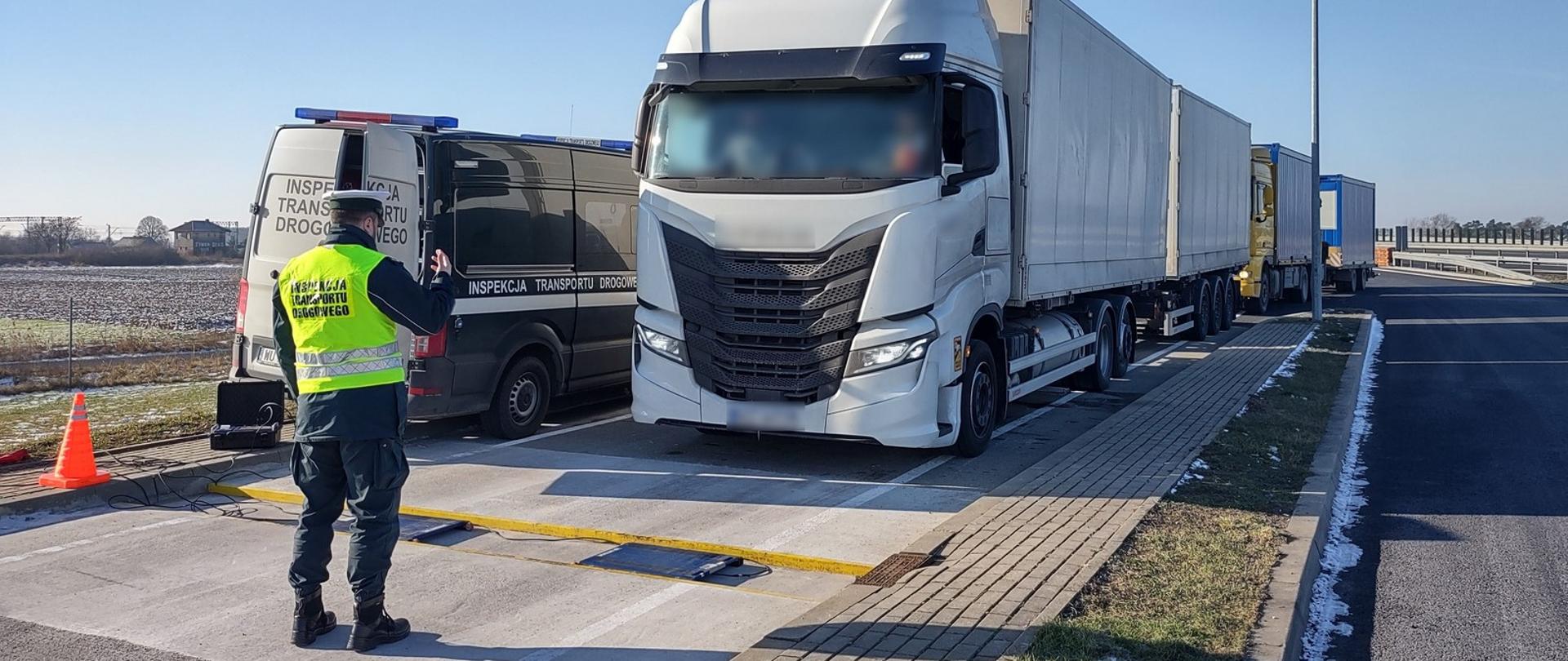 Kontrole wagowe przy drodze ekspresowej S5