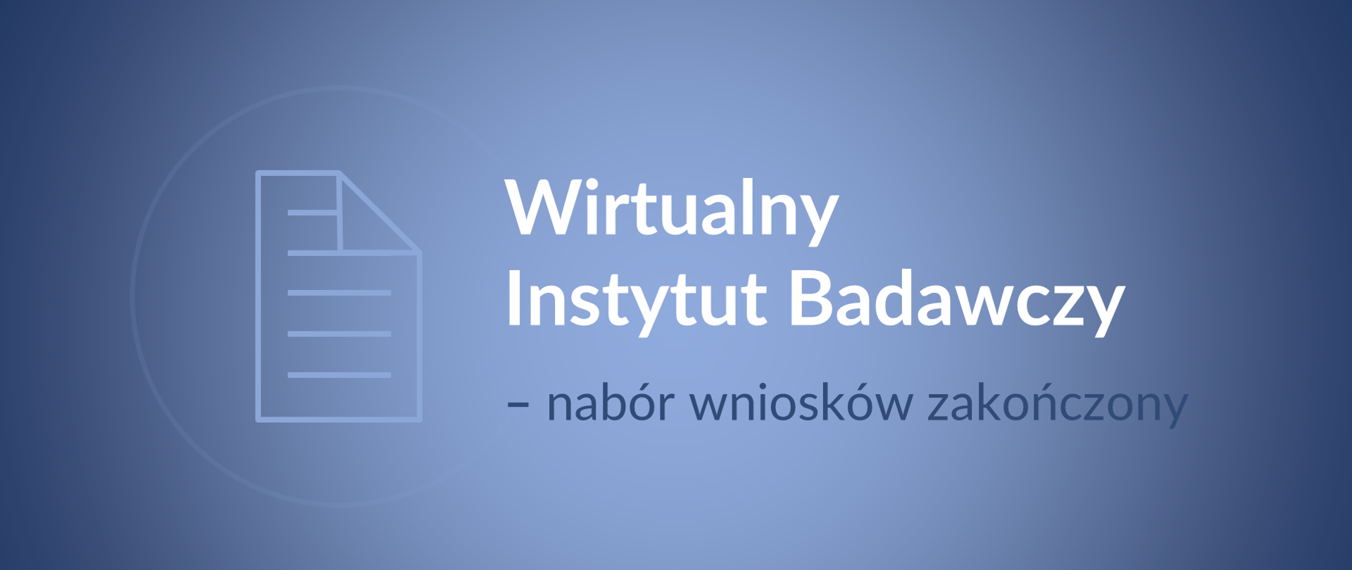 Wirtualny Instytut Badawczy