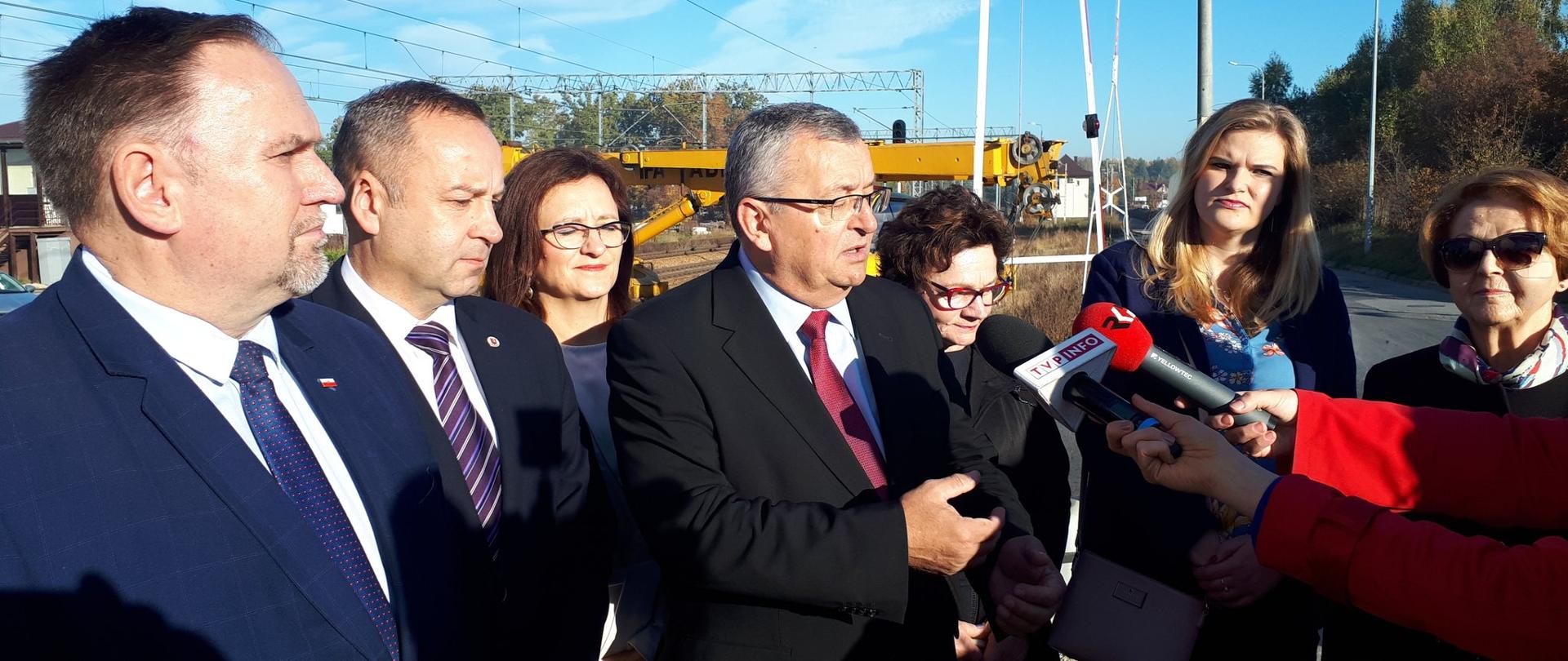 Minister Adamczyk w Suchedniowie 