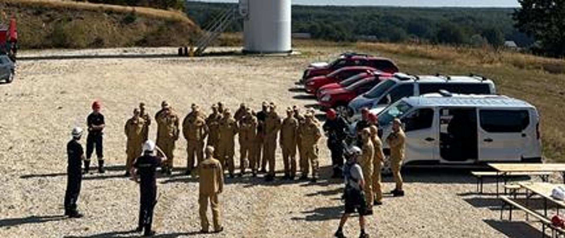 Szkolenie z zakresu organizacji i prowadzenia działań ratowniczych podczas zdarzeń na turbinach wiatrowych