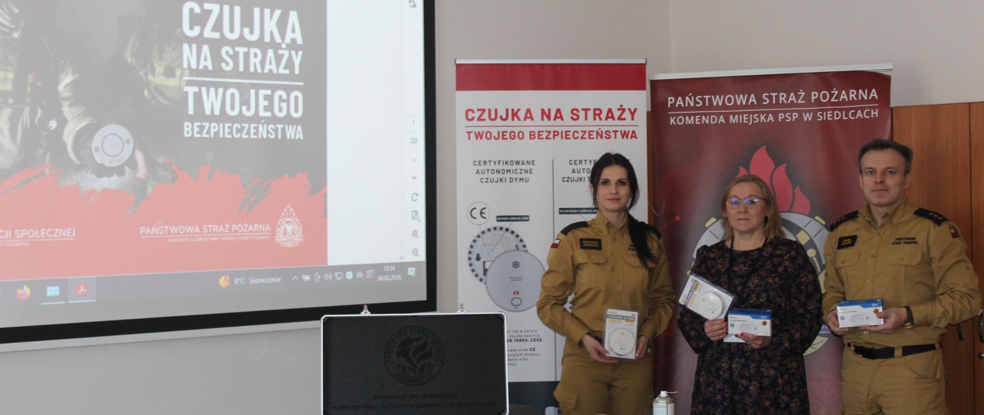 Dystrybucja czujek zakupionych przez Ministerstwo Spraw Wewnętrznych i Administracji 