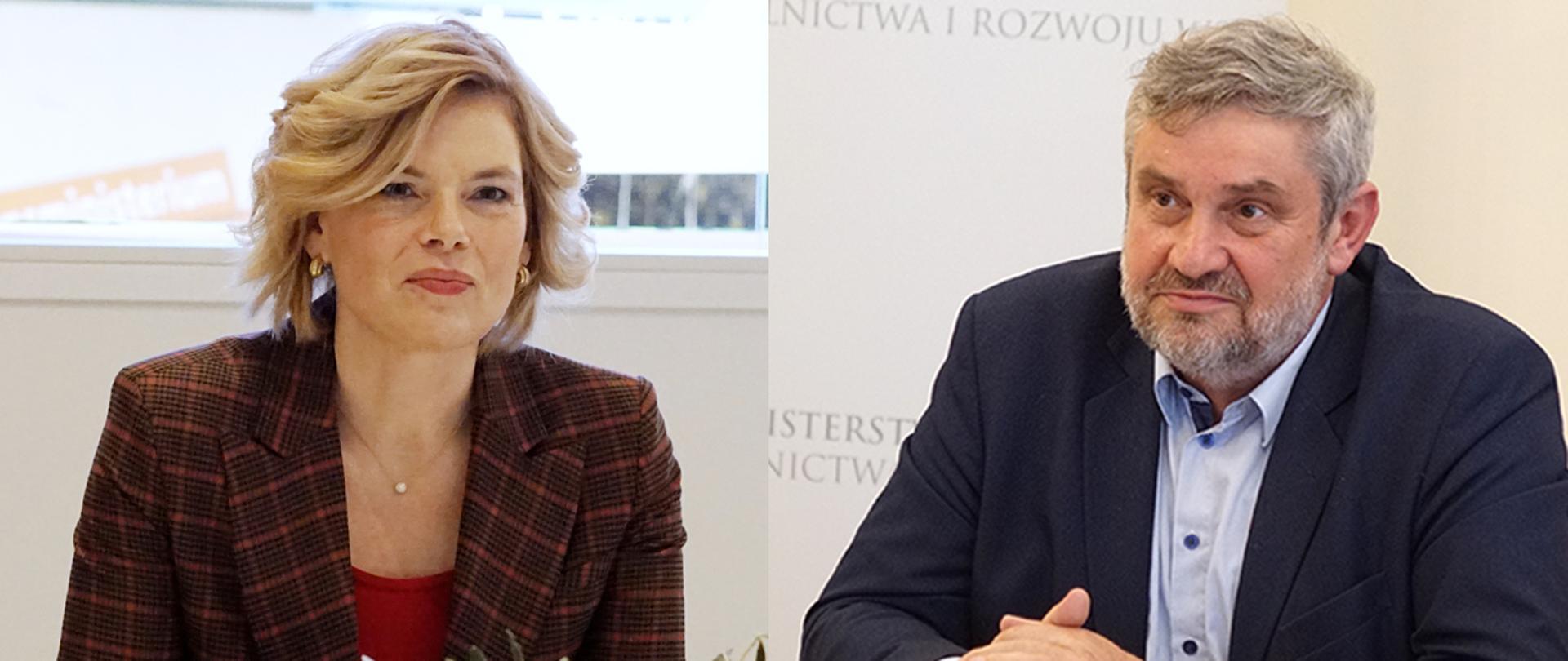 Konferencja online min. J. K. Ardanowskiego z niemiecką min. rolnictwa i polityki żywnościowej J. Klöckner