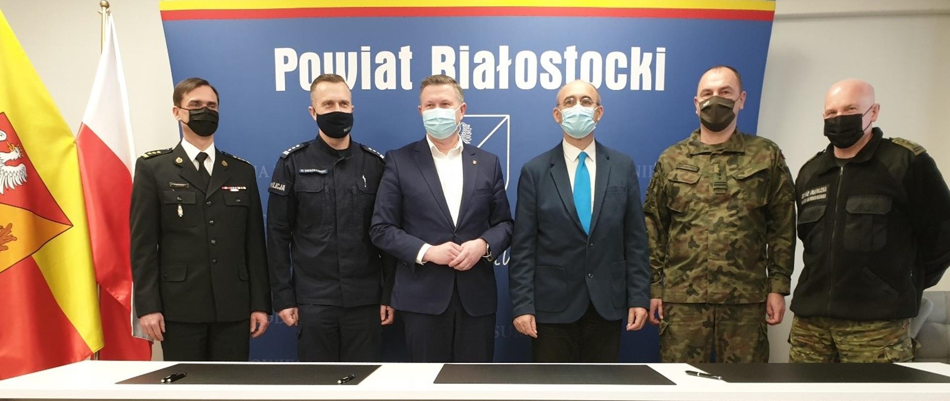 Wsparcie sprzętowe ze Starostwa Powiatowego w Białymstoku 