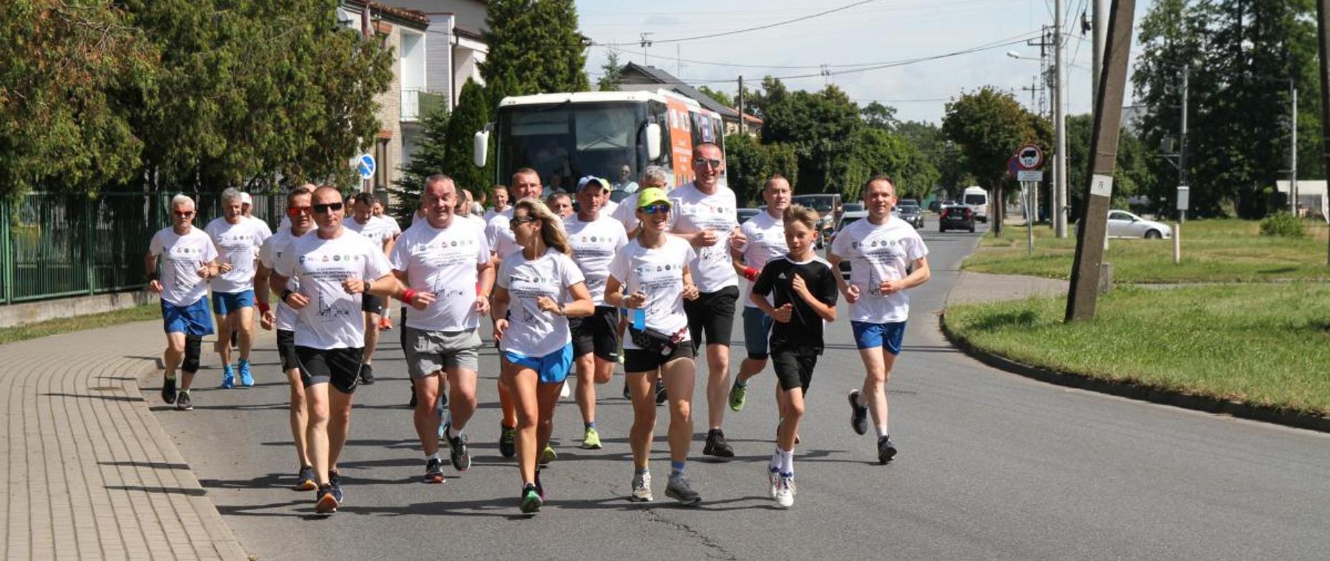 X Sztafetowa Pielgrzymka Biegowa służb mundurowych na Jasną Górę