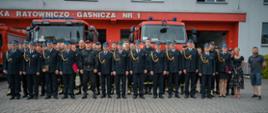 Pożegnanie strażaków odchodzących na zaopatrzenie emerytalne (29.06.2022r.)