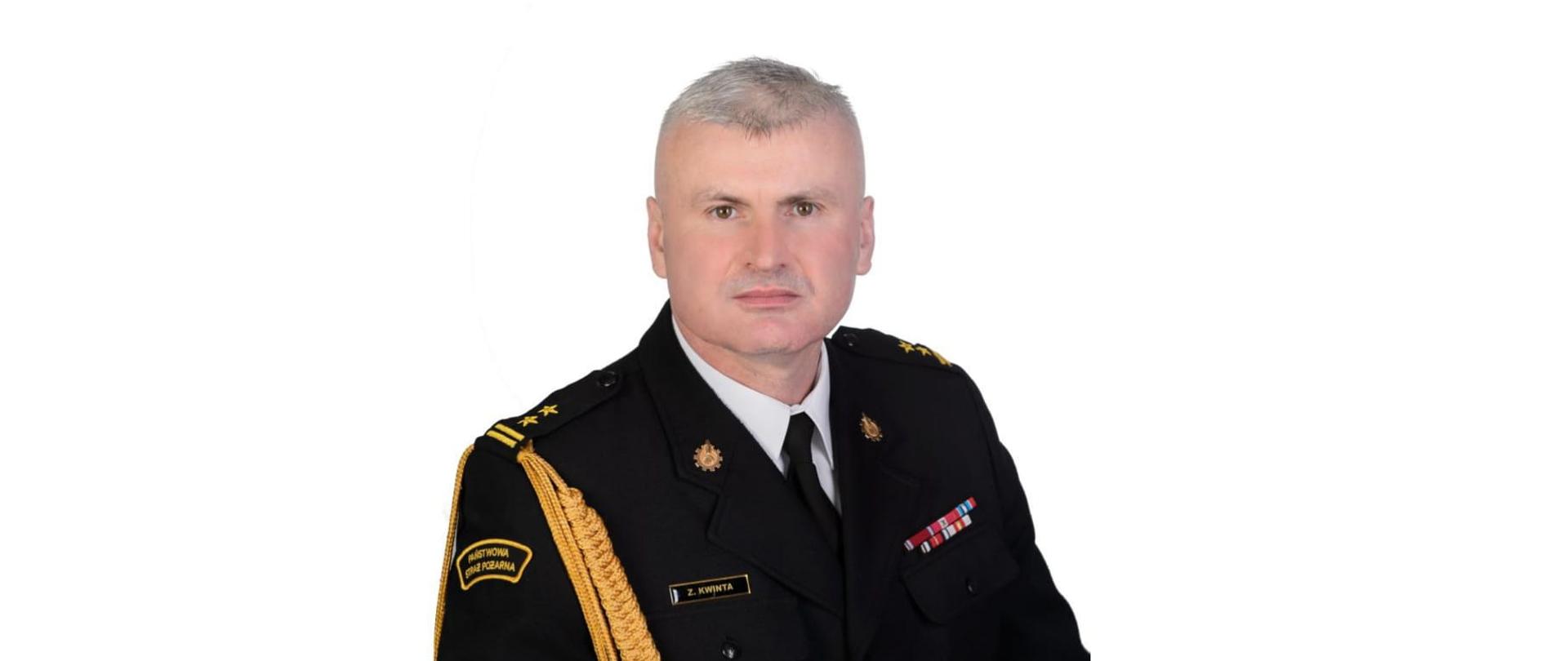 Portret w mundurze Zbigniew Kwinta