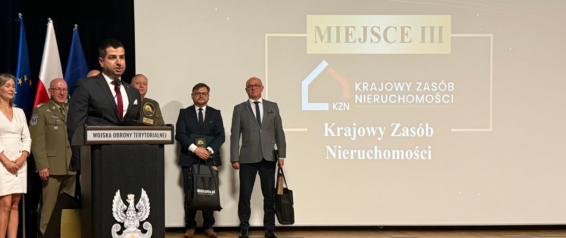 Prezes KZN laureatem III edycji konkursu „Pracodawca przyjazny WOT”