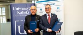 Podpisanie porozumienia o współpracy między Uniwersytetem Kaliskim a Wodami Polskimi, 20.10.2026 r.
