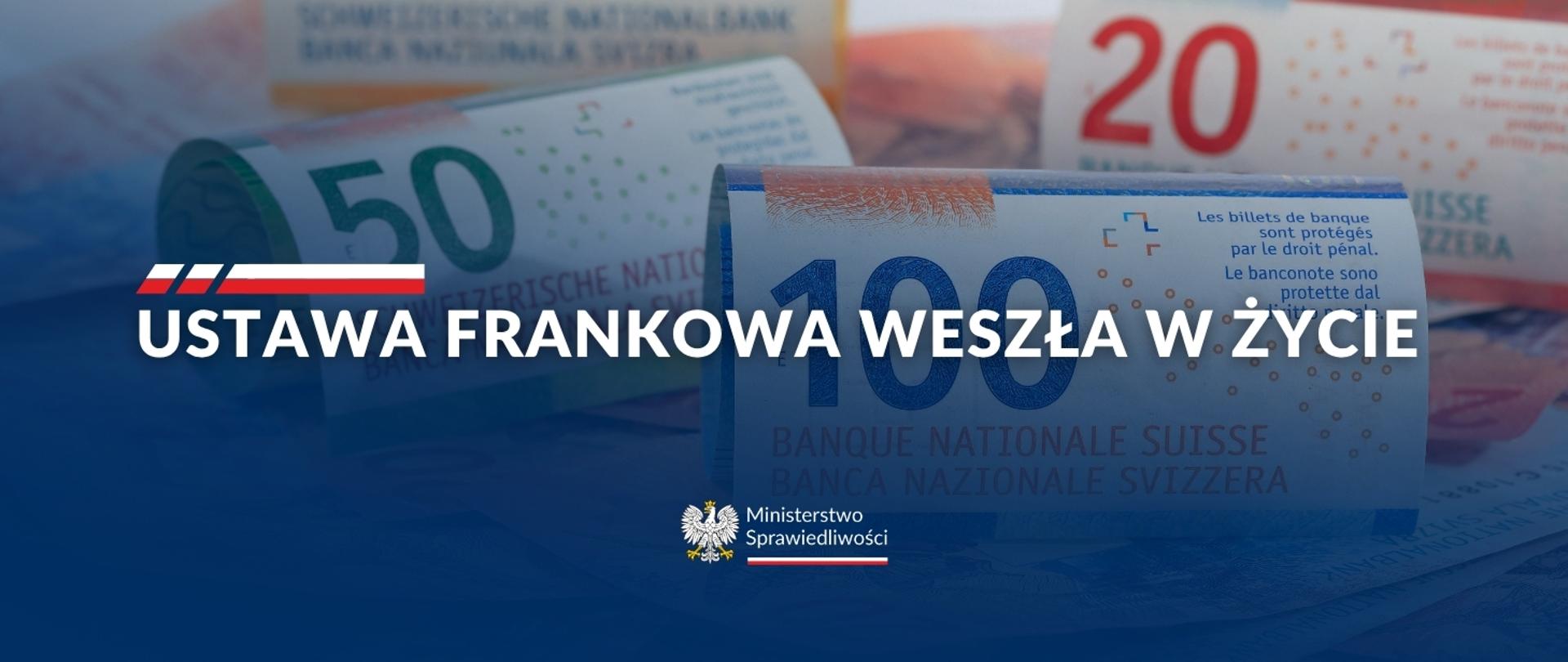 Szybsze postępowania, większa ochrona konsumentów i mniej obciążone sądy - ustawa frankowa weszła w życie