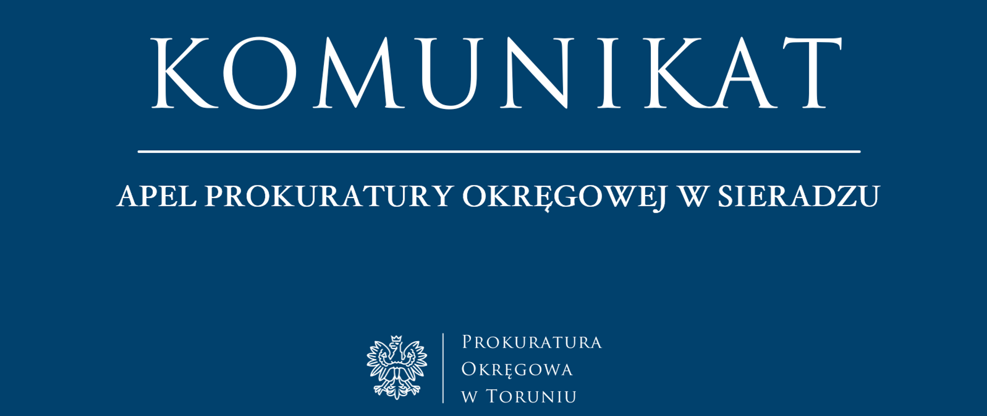 Apel Prokuratury Okręgowej w Sieradzu