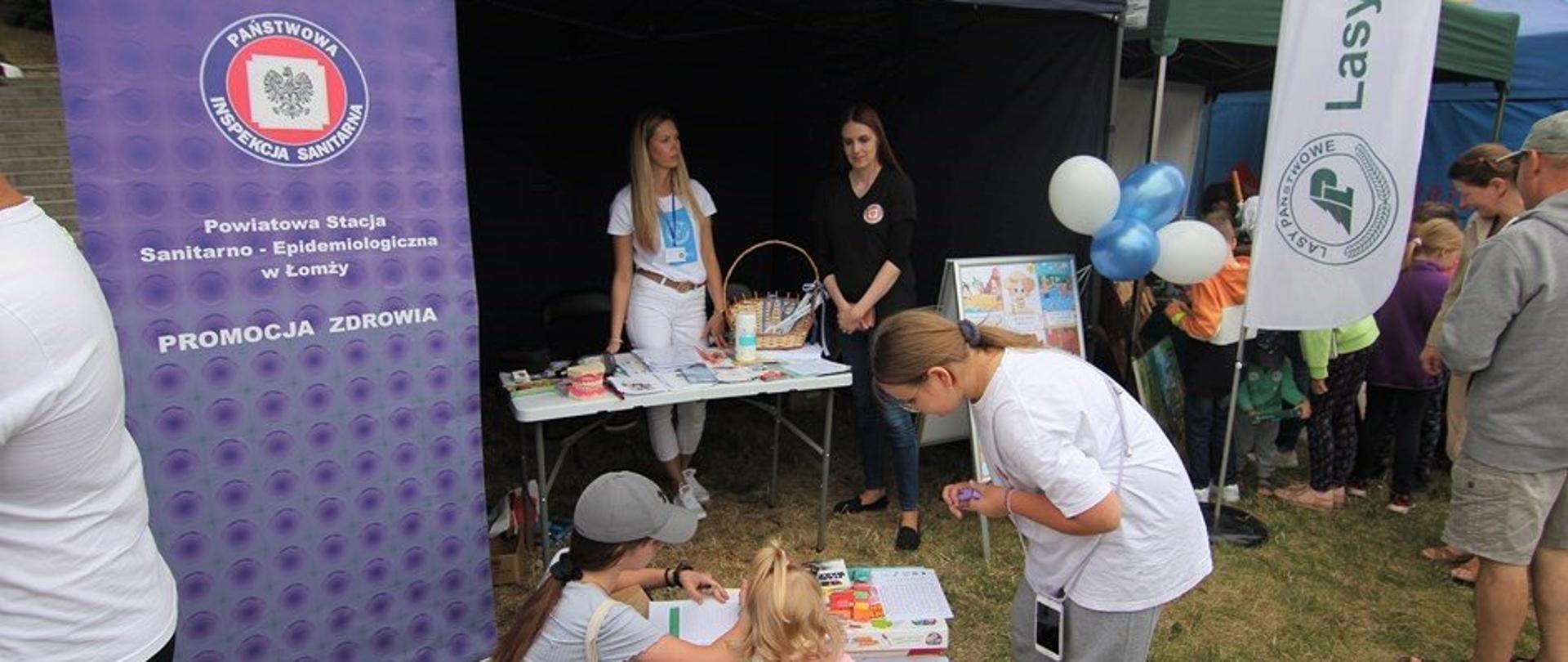 Stoisko Państwowej Inspekcji Sanitarnej