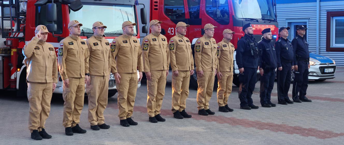 Hołd dla strażaków z KP PSP w Nisku