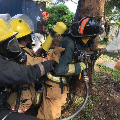 Profesjonalizacja i wyrównanie dysproporcji rozwojowych systemu straży pożarnej i zarządzania kryzysowego w Kenii fot. PCPM